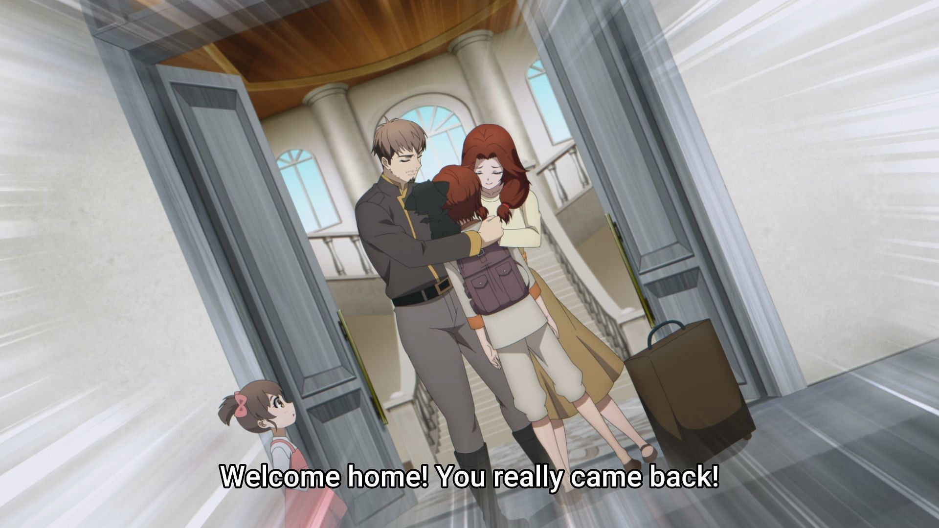 Arthur reunites with his family (Image via Studio A-CAT)